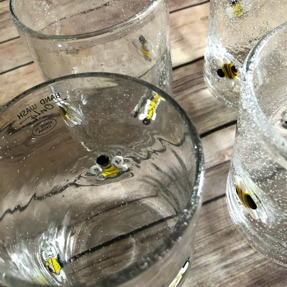 Anthropologie Dining 2 Anthropologie Honey Bee Bubble Drinking